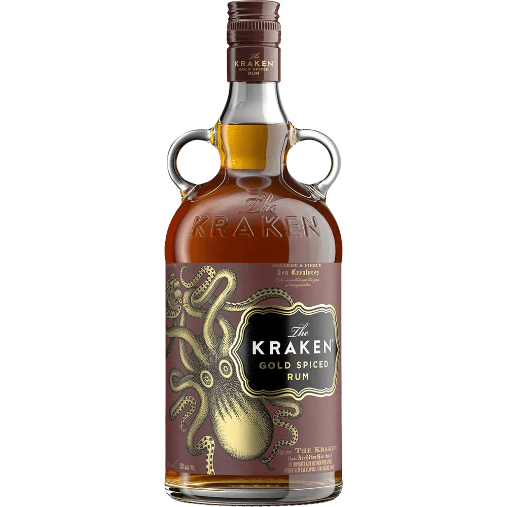 The Kraken Gold Spiced Rum (750Ml)