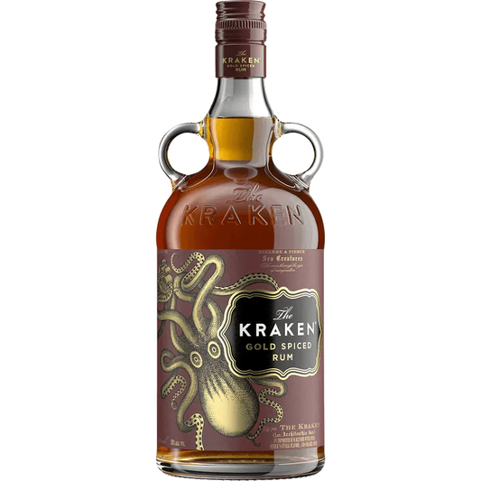 The Kraken Gold Spiced Rum (750Ml)