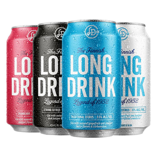 The Long Drink Company Variety Pack of 4