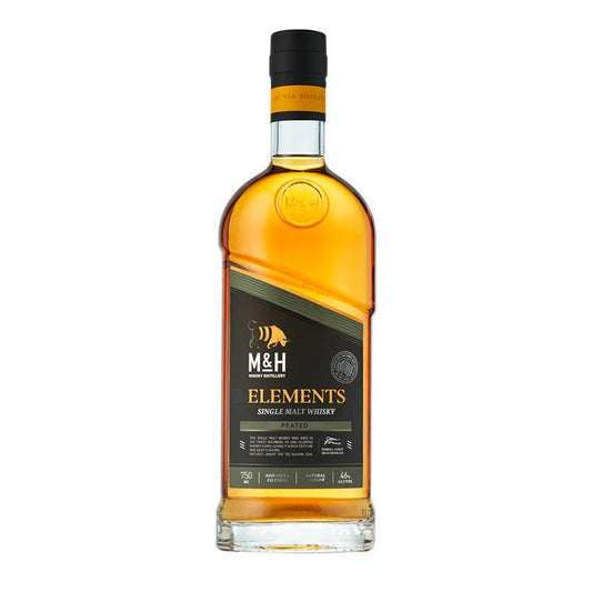 The M and H Elements Peated Whisky 750ml