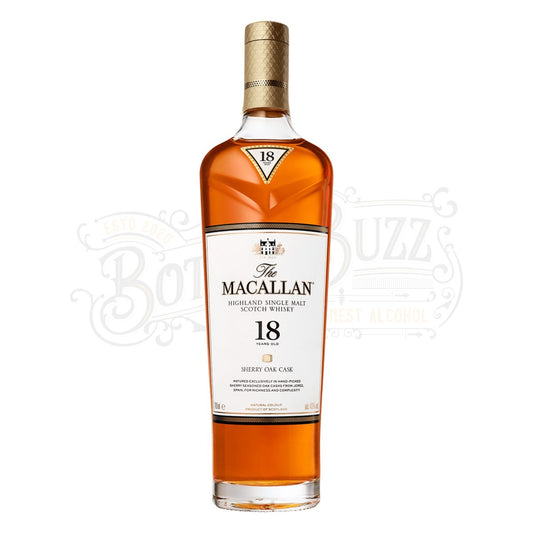 The Macallan 18 Year Old Sherry Oak Single Malt Scotch Whisky