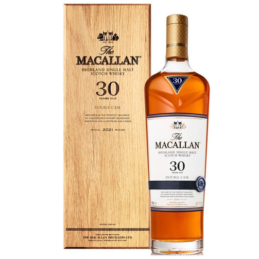 The Macallan 30 Year Double Cask 2021 Release Scotch Whiskey 750ml