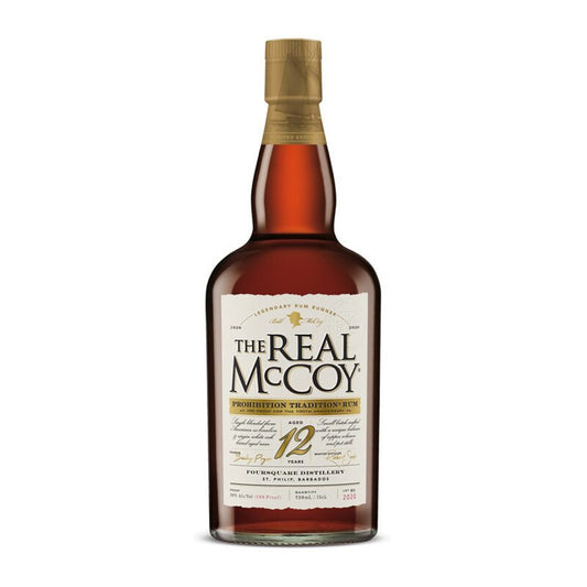 The Real McCoy 12 Year Prohibition Tradition Rum 750ml