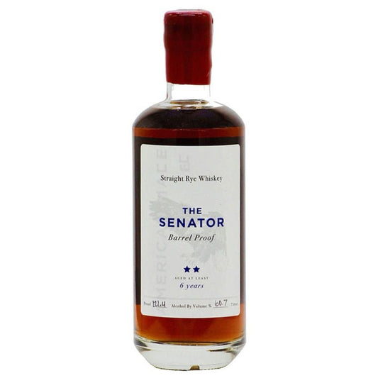The Senator Barrel Proof 6 Year Rye Whiskey 750ml