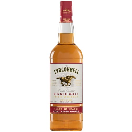 The Tyrconnell 10 Year Old Single Malt Port Cask Finish Whiskey