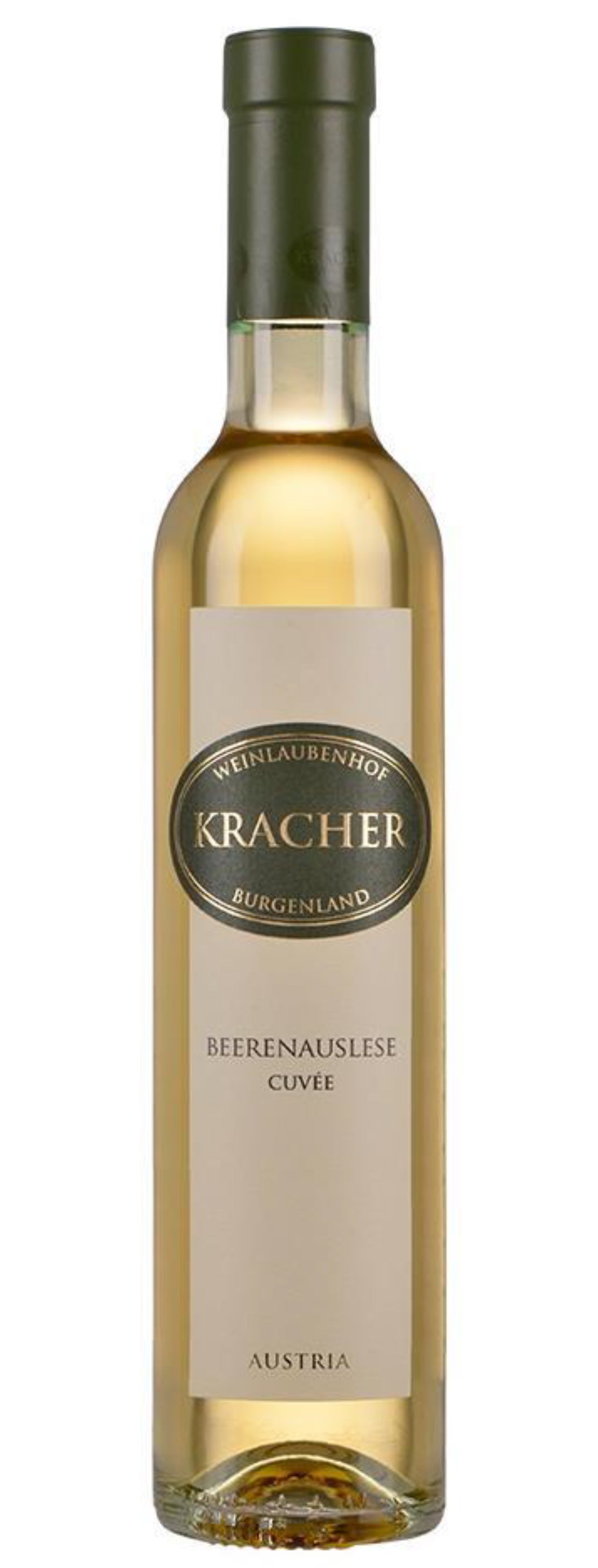 Kracher Cuvee Beerenauslese (375ML half-bottle) 2020  Front Bottle Shot