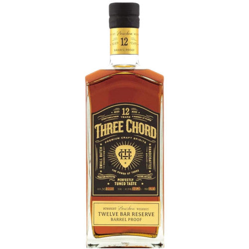Three Chord Twelve Bar Reserve Straight Bourbon Whiskey