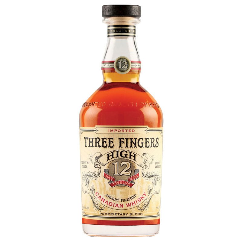 Three Fingers High 12  Years Canadian Whisky 750ml