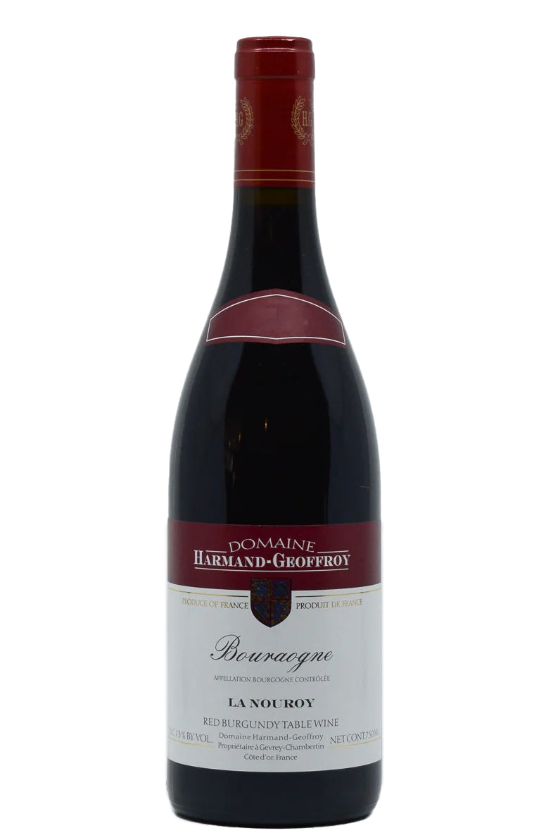 Domaine Harmand-Geoffroy Bourgogne Rouge La Nouroy 2020  Front Bottle Shot