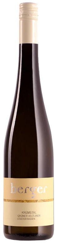 Berger Kremstal Lossterrassen Gruner Veltliner 2021  Front Bottle Shot