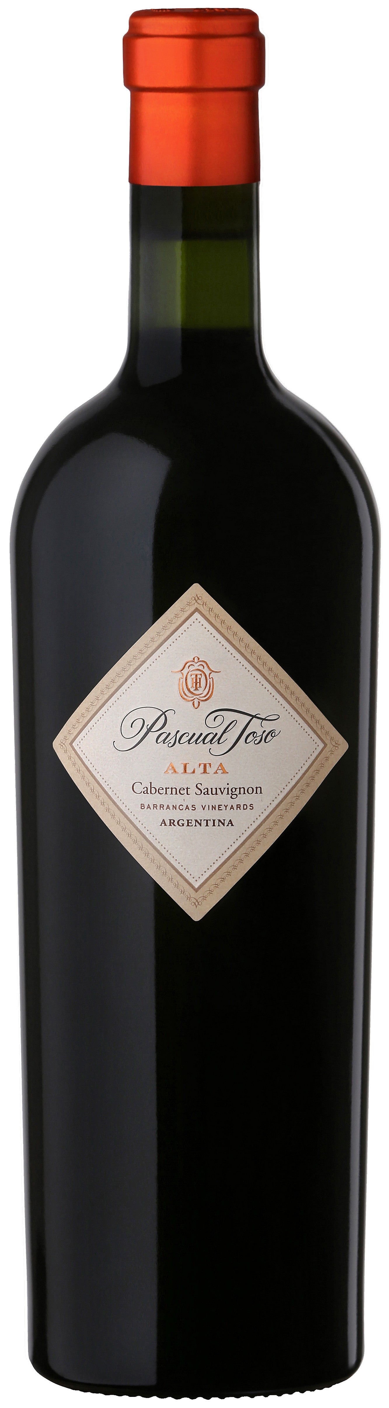 Pascual Toso Alta Cabernet Sauvignon 2020  Front Bottle Shot