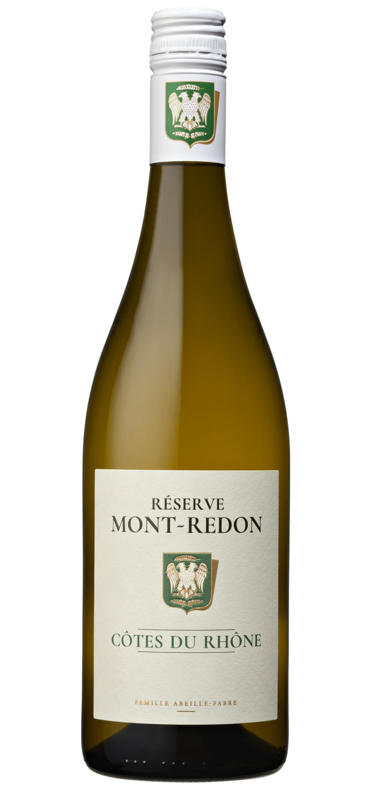 Chateau Mont-Redon Cotes du Rhone Reserve Blanc 2023  Front Bottle Shot