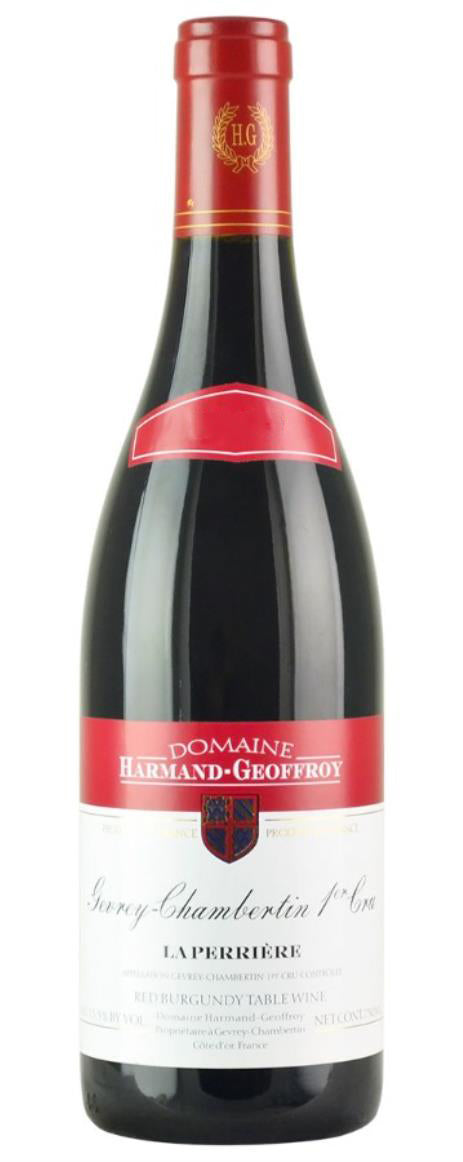 Domaine Harmand-Geoffroy Gevrey-Chambertin La Perriere Premier Cru 2019  Front Bottle Shot