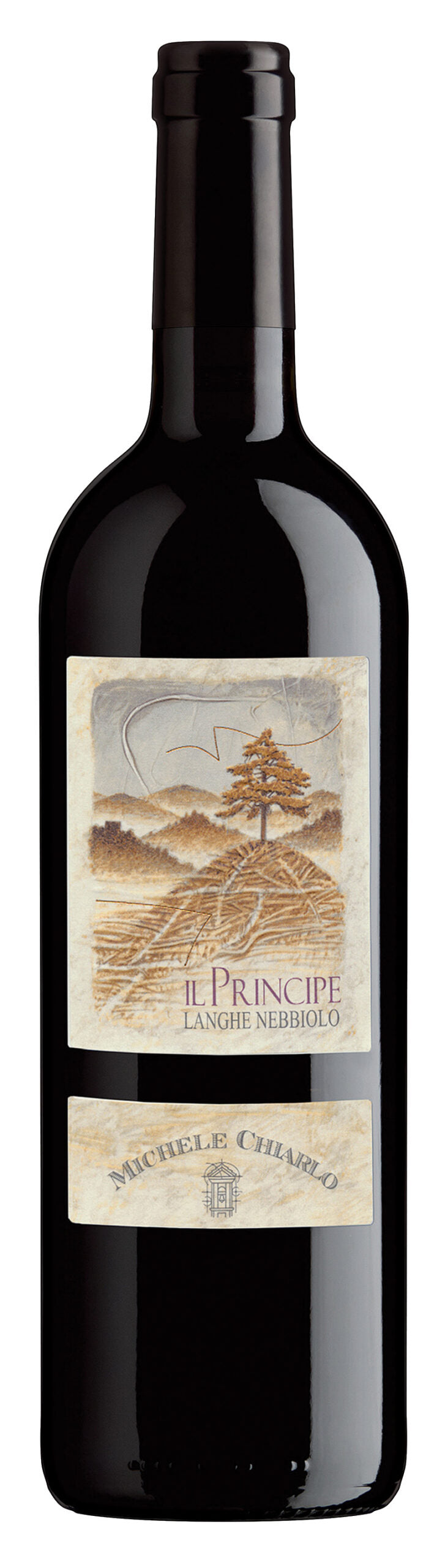 Michele Chiarlo Il Principe Nebbiolo 2022  Front Bottle Shot