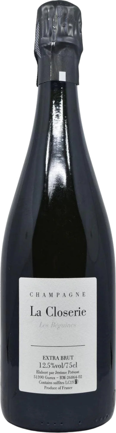 Jerome Prevost La Closerie Les Beguines Extra Brut  Front Bottle Shot