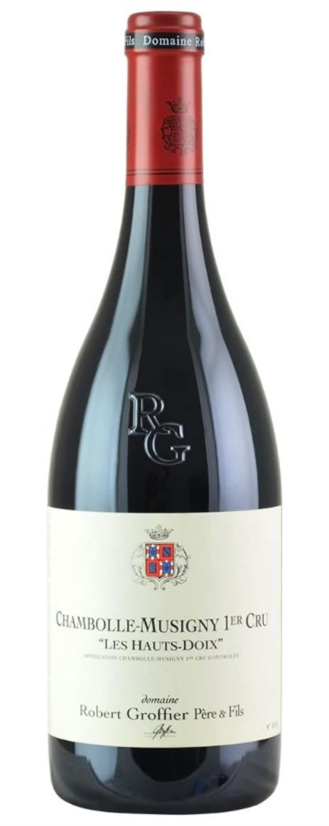 Domaine Robert Groffier Chambolle-Musigny Les Hauts Doix Premier Cru 2019  Front Bottle Shot