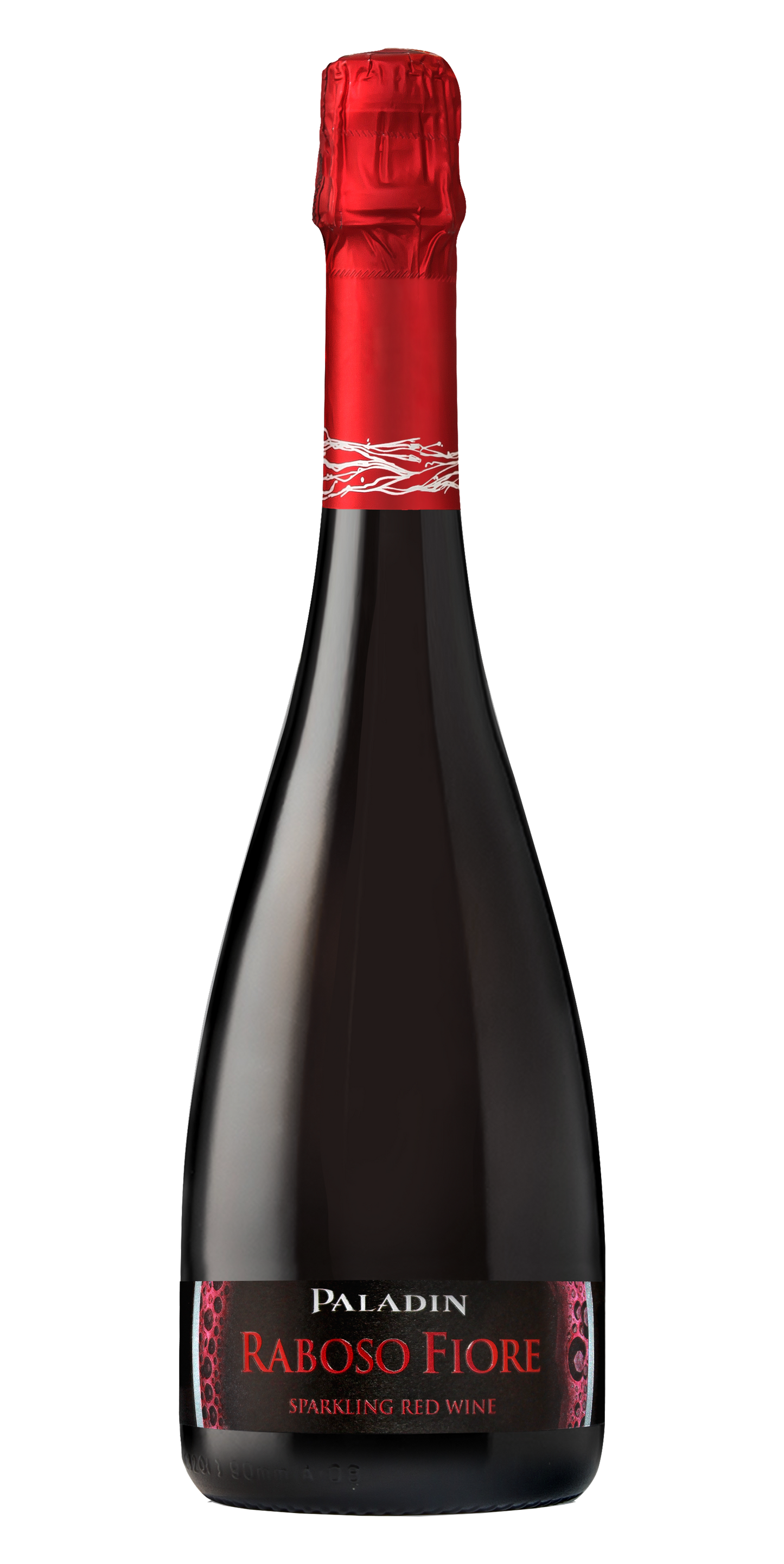 Paladin Raboso Fiore Sparkling Red Wine  Front Bottle Shot