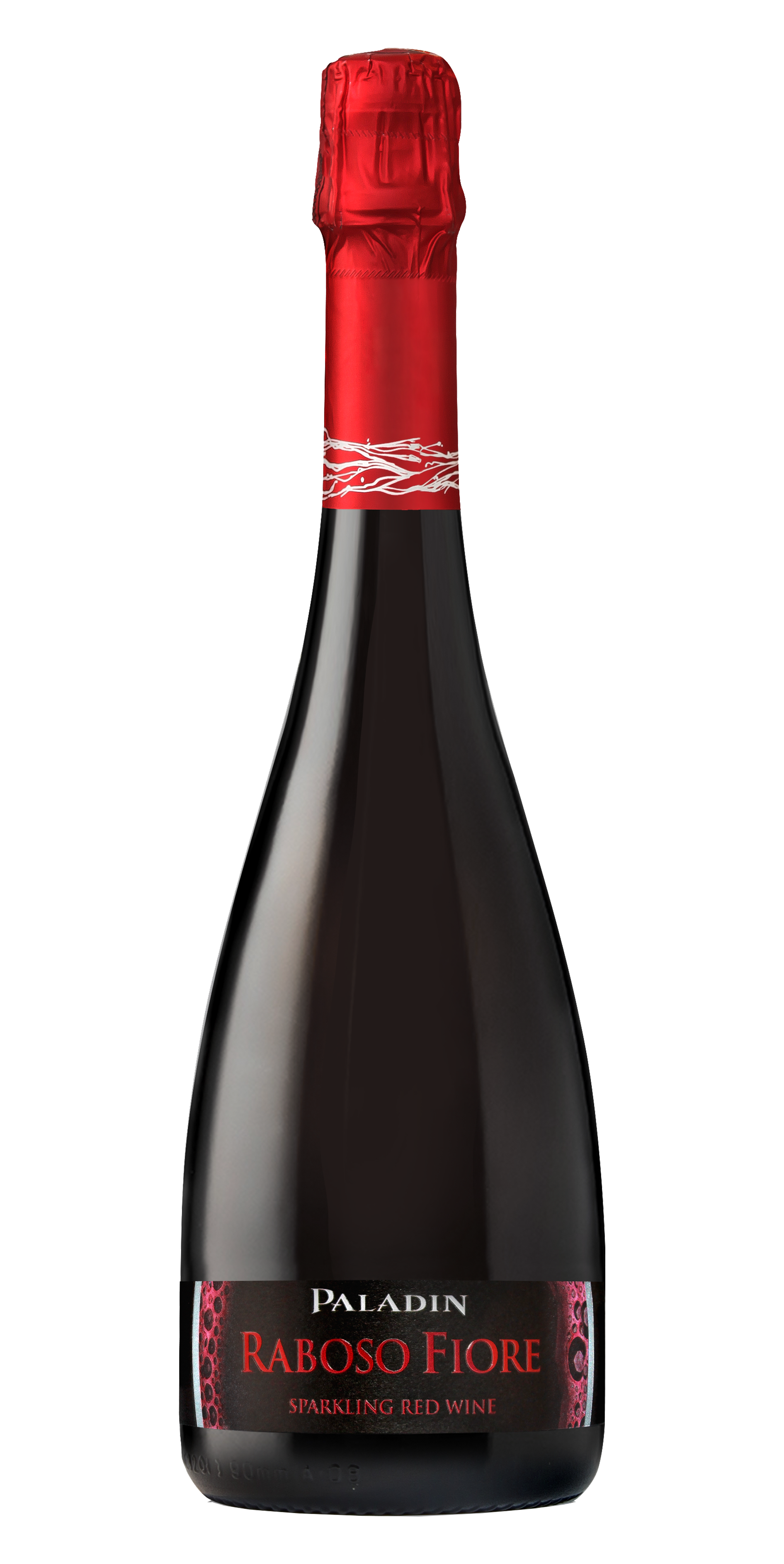 Paladin Raboso Fiore Sparkling Red Wine  Front Bottle Shot