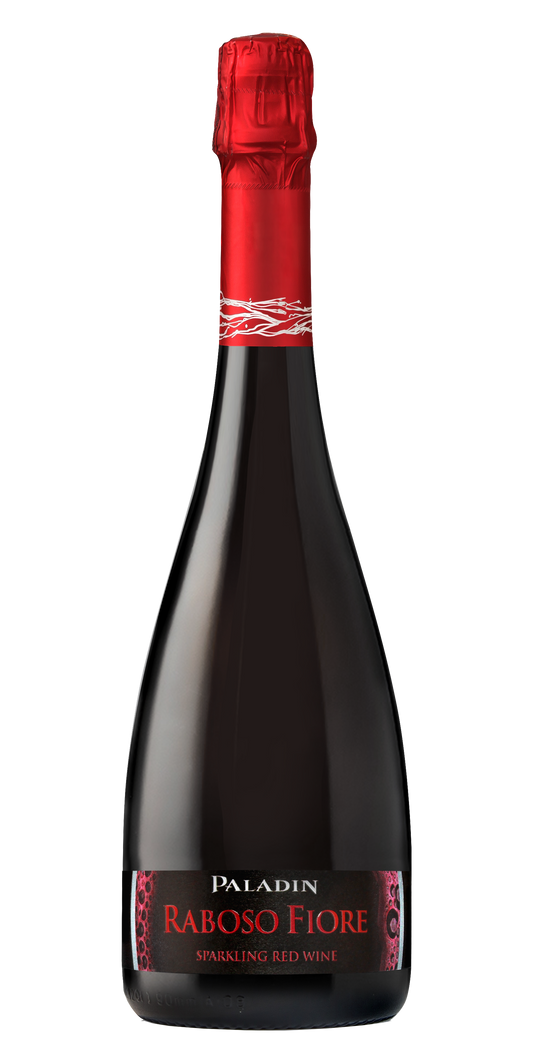 Paladin Raboso Fiore Sparkling Red Wine  Front Bottle Shot