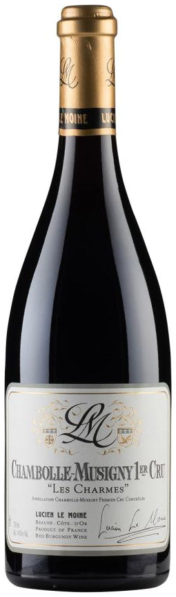 Lucien Le Moine Chambolle-Musigny Les Charmes Premier Cru 2022  Front Bottle Shot
