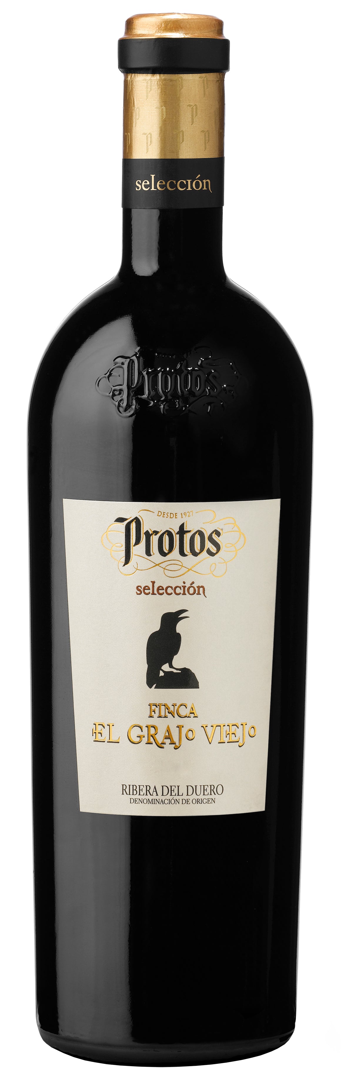 Protos Seleccion Finca El Grajo Viejo 2021  Front Bottle Shot