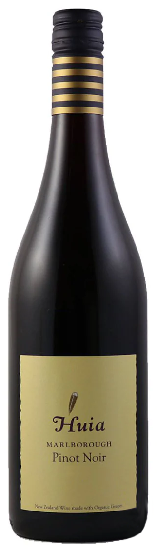 Huia Pinot Noir 2017  Front Bottle Shot