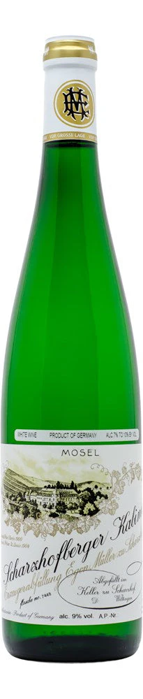 Egon Muller Scharzhofberger Riesling Kabinett 2023  Front Bottle Shot