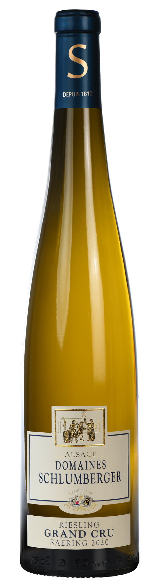 Domaines Schlumberger Saering Riesling Grand Cru 2021  Front Bottle Shot