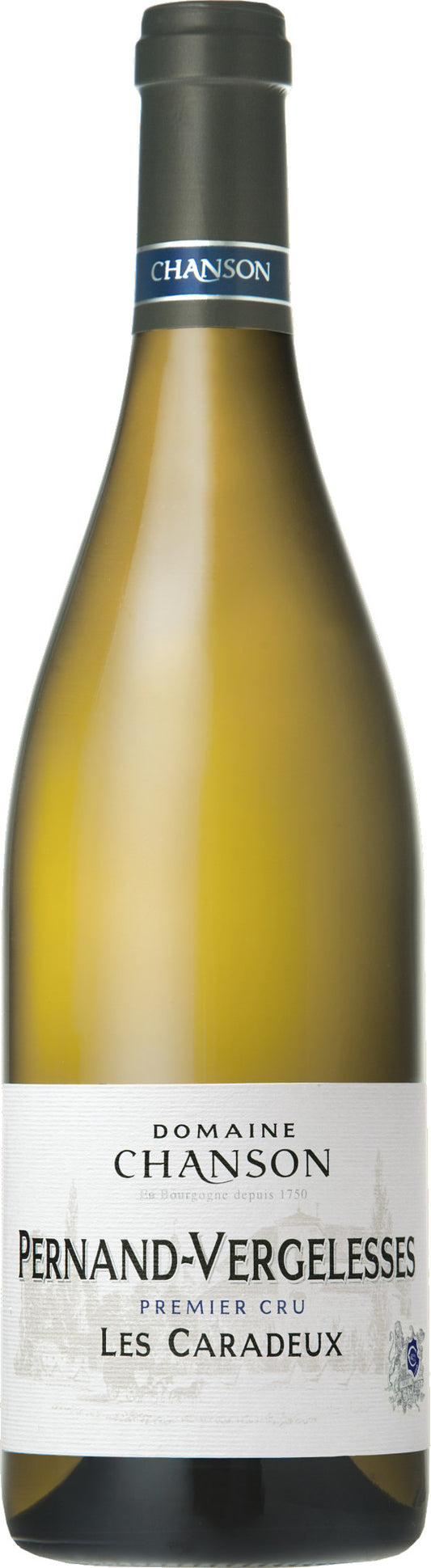 Chanson Pere & Fils Pernand-Vergelesses Les Caradeux Premier Cru 2021  Front Bottle Shot