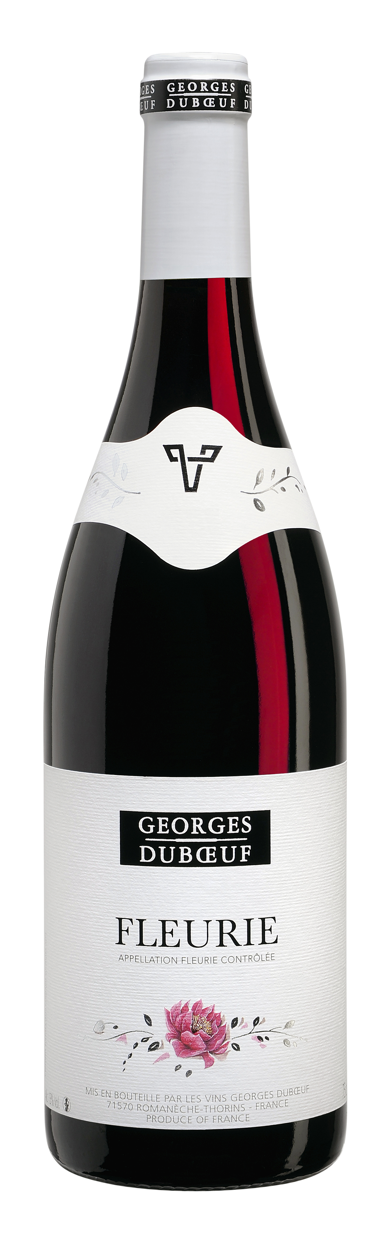 Duboeuf Fleurie 2022  Front Bottle Shot
