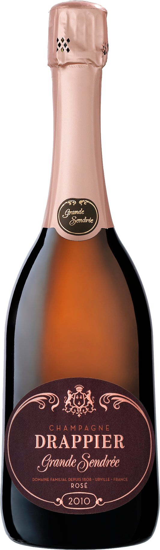 Drappier Grande Sendree Millesime Rose 2010  Front Bottle Shot