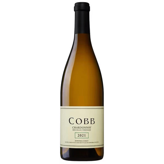 Cobb Wines Mes Filles Chardonnay 2021  Front Bottle Shot