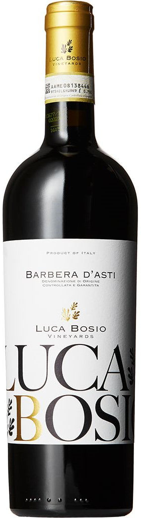 Luca Bosio Barbera d'Asti 2022  Front Bottle Shot