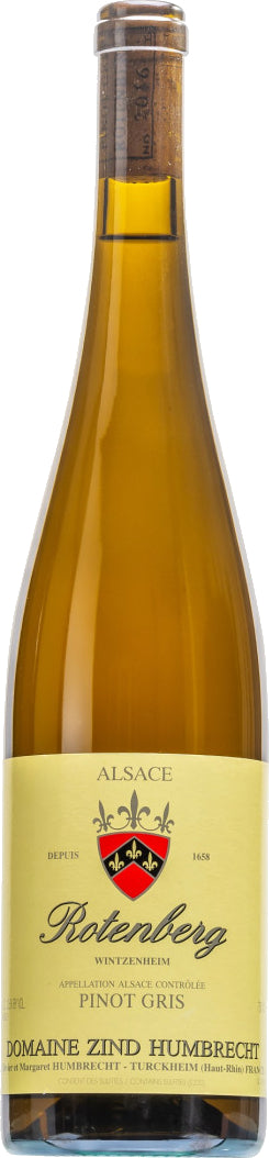 Zind-Humbrecht Rotenberg Pinot Gris 2021  Front Bottle Shot