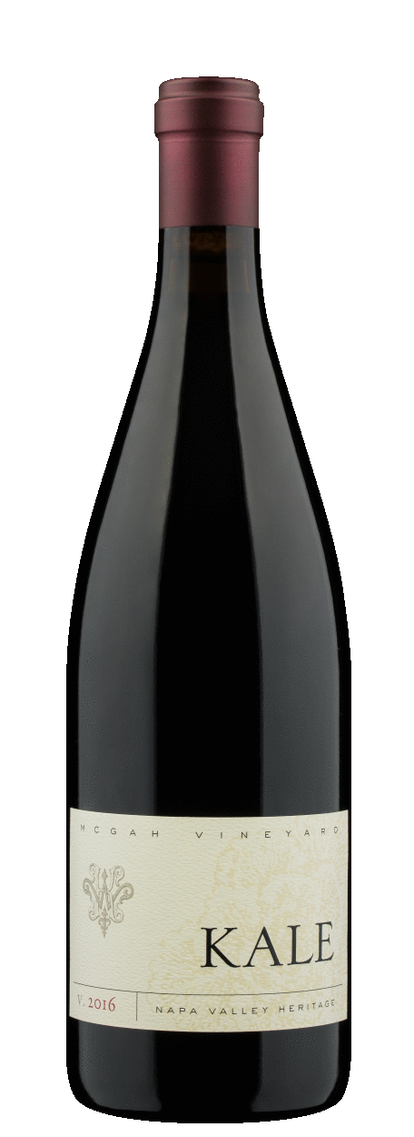 Kale  McGah Vineyard Red 2016  Front Bottle Shot