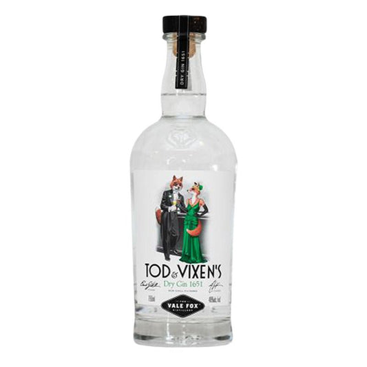Tod & vixens 1651 Dry Gin 750ml