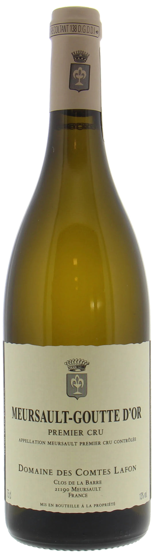 Domaine des Comtes Lafon Meursault Goutte d'Or Premier Cru 2020  Front Bottle Shot