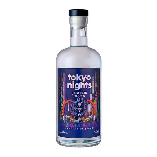 Tokyo Nights Japanese Yuzu Vodka 750ml