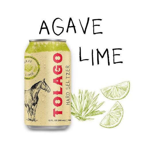 Tolago Agave Lime Hard Seltzer 6/12oz