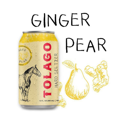 Tolago Ginger Pear Hard Seltzer 6/12oz