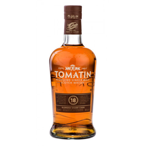 Tomatin 18 Year Old Single Malt Scotch Whisky