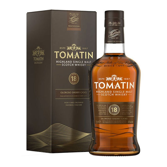 Tomatin 18 Year Old Scotch Whiskey 750ml