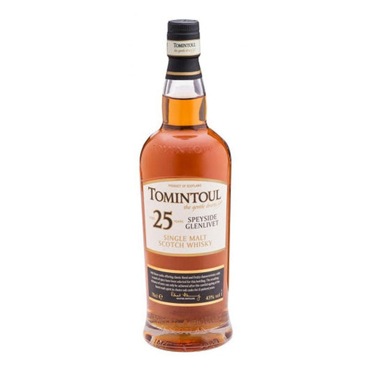 Tomintoul 25 Years Speyside Glenlivet Scotch Whisket 750ml