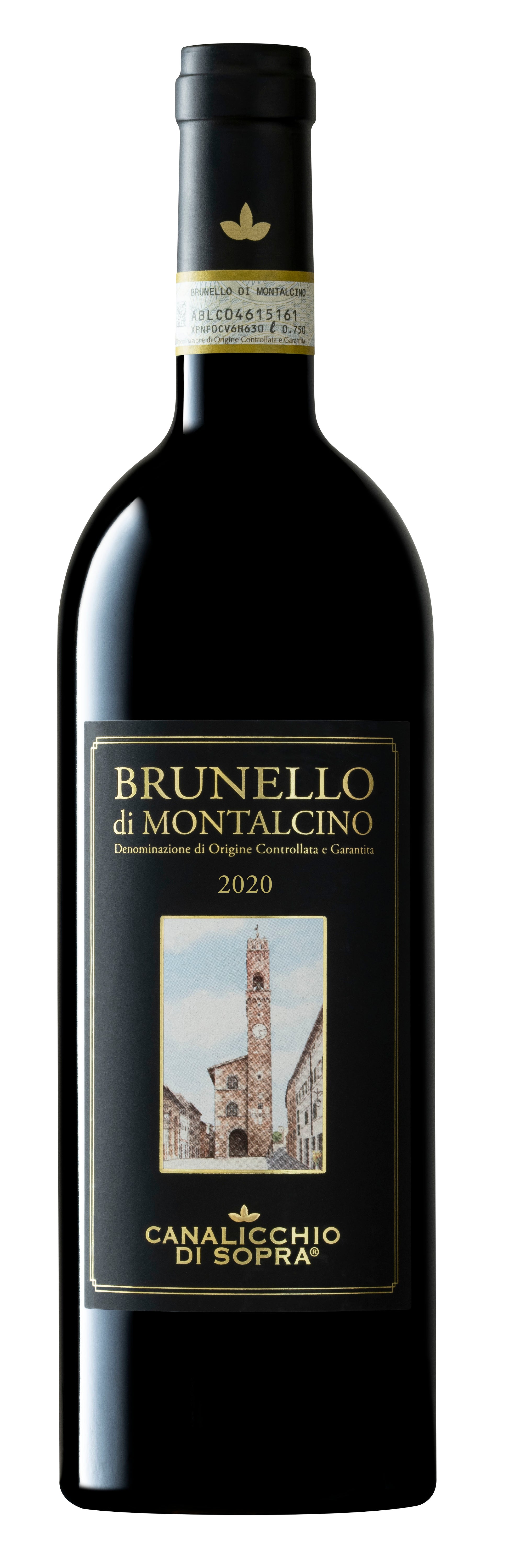 Canalicchio di Sopra Brunello di Montalcino 2020  Front Bottle Shot