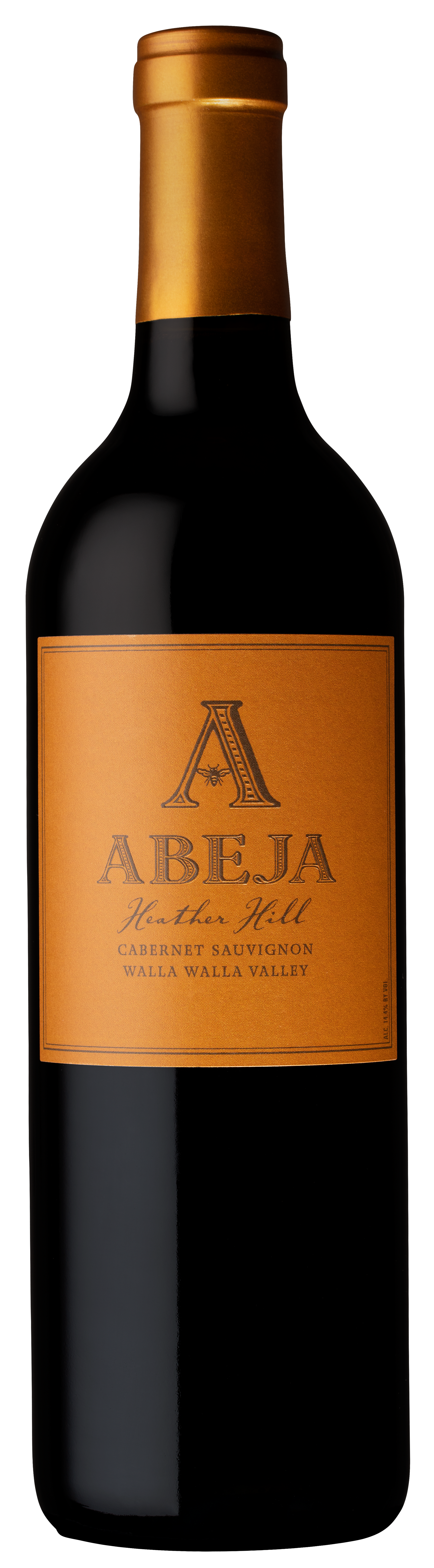 Abeja Heather Hill Estate Cabernet Sauvignon 2019  Front Bottle Shot