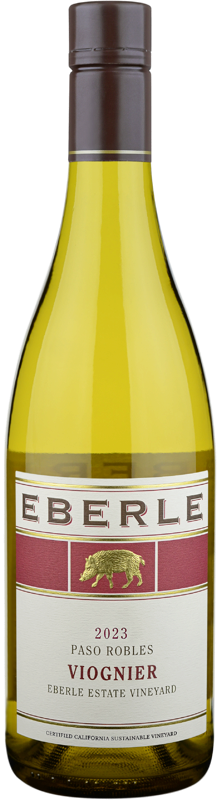 Eberle Estate Viognier 2023  Front Bottle Shot