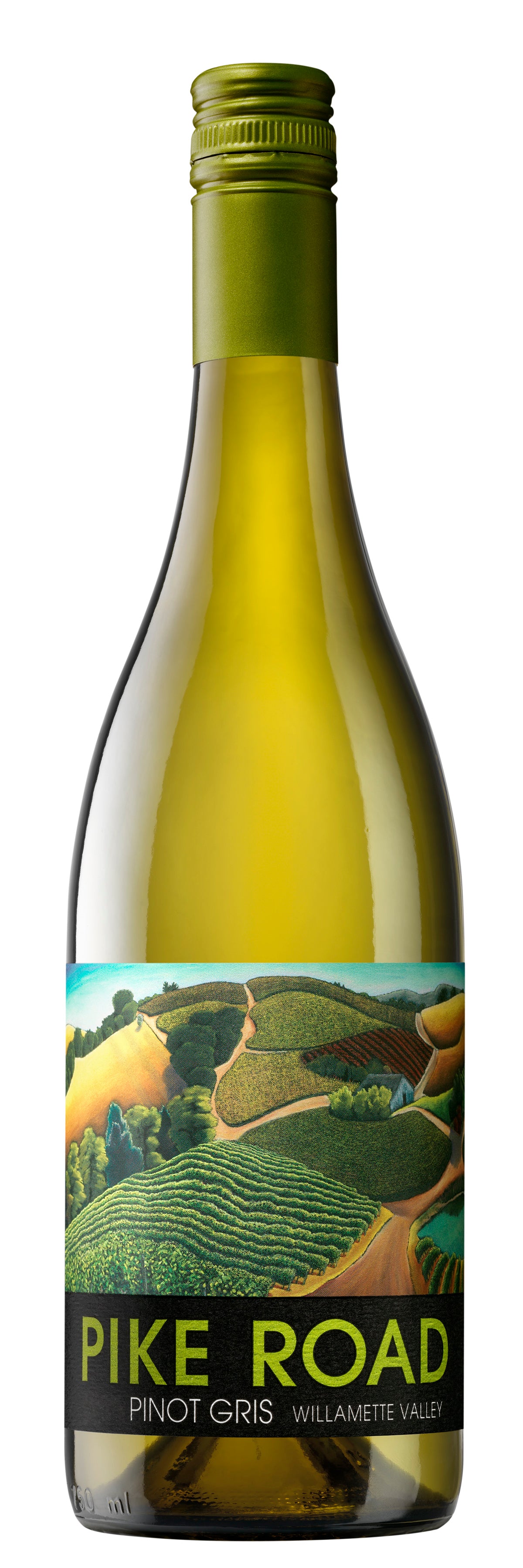 Pike Road Pinot Gris 2023  Front Bottle Shot