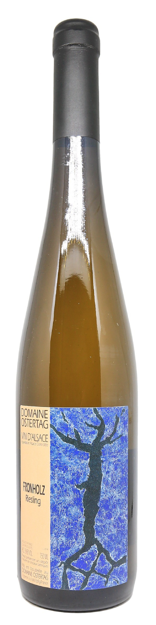 Ostertag Fronholz Riesling 2020  Front Bottle Shot