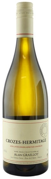 Alain Graillot Crozes Hermitage Blanc 2022  Front Bottle Shot