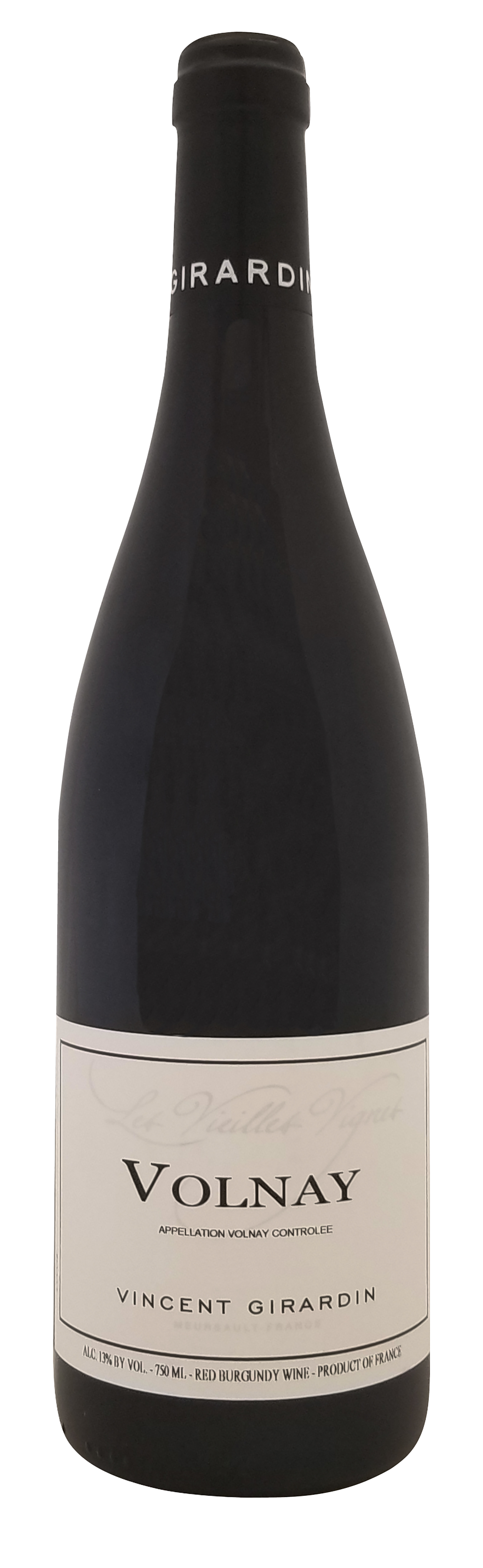 Vincent Girardin Volnay Les Vieilles Vignes 2020  Front Bottle Shot
